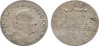 Brandenburg-Preußen 1/12 Taler Friedrich II. 1740-1786 -