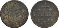 Brandenburg-Preußen Cu 1/4 Stüber Friedrich II. 1740-1786 -