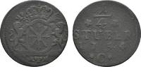 Brandenburg-Preußen Cu 1/4 Stüber Friedrich II. 1740-1786 -