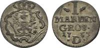Brandenburg-Preußen Mariengroschen 1753 D, Aurich Friedrich II. 1740-1786 TTB