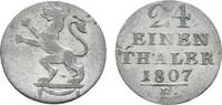Hessen-Kassel 1/24 Taler Wilhelm I. 1803-1821 -