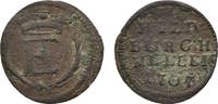 Sachsen-Hildburghausen Cu Heller Ernst 1680-1715 -
