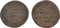 Sachsen-Hildburghausen Cu Heller Ernst 1680-1715 -