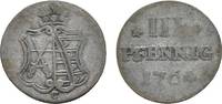 Sachsen-Albertinische Linie 3 Pfennig Friedrich August III. 1763-1806 -