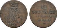 Braunschweig-Calenberg-Hannover Cu 2 Pfennig Georg IV. 1820-1830 -