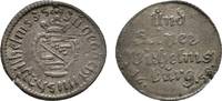 Sachsen-Neu-Weimar Spruchdreier 1658 Weimar Wilhelm 1640-1662 Kl. Schrötlingsfehler am Rand, TTB