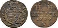 Sachsen-Hildburghausen Cu Heller 1804 Friedrich 1784-1826 Kl. Zainende, ... 18,00 EUR prix TTC + 5,00 EUR frais d'envoi