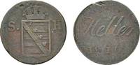 Sachsen-Hildburghausen Cu Heller Friedrich 1784-1826 -