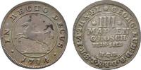 Braunschweig-Calenberg-Hannover 4 Mariengroschen Georg Ludwig 1698-1714 -
