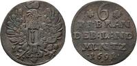 Brandenburg-Preußen 6 Pfennig Friedrich III. 1688-1701 -