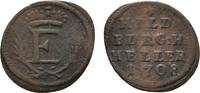 Sachsen-Hildburghausen Cu Heller Ernst 1680-1715 -