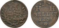 Sachsen-Hildburghausen Cu Heller 1804 Friedrich 1784-1826 Kl. Stempelfeh... 18,00 EUR prix TTC + 5,00 EUR frais d'envoi