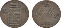 Sachsen-Hildburghausen Cu Heller 1818 Friedrich 1784-1826 Kl. Schrötling... 18,00 EUR prix TTC + 5,00 EUR frais d'envoi