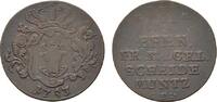 Mecklenburg-Strelitz Cu 3 Pfennig Adolph Friedrich IV. 1752-1794 -