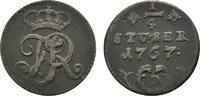 Brandenburg-Preußen Cu 1/4 Stüber Friedrich II. 1740-1786 -