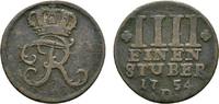 Brandenburg-Preußen Cu 1/4 Stüber Friedrich II. 1740-1786 -