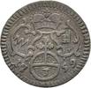 Würzburg, Bistum Einseitige 3 Pfennig Adam Friedrich von Seinsheim 1755-1779 -