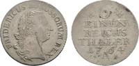 Brandenburg-Preußen 1/6 Taler Friedrich II. 1740-1786 -