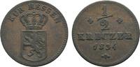 Hessen-Kassel Cu 1/2 Kreuzer Wilhelm II. 1821-1847 -