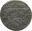 Würzburg, Bistum Einseitiger 3 Heller Christoph Franz von Hutten 1724-1729 -
