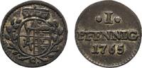 Sachsen-Albertinische Linie Pfennig Friedrich August III. 1763-1806 -