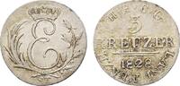 Sachsen-Coburg-Gotha 3 Kreuzer Ernst I. 1826-1844 -