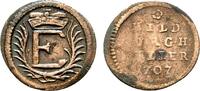 Sachsen-Hildburghausen Cu Heller Ernst 1680-1715 -