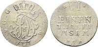 Mecklenburg-Strelitz 1/6 Taler Adolph Friedrich IV. 1752-1794 -