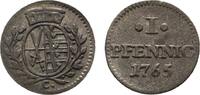 Sachsen-Albertinische Linie Pfennig Friedrich August III. 1763-1806 -