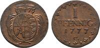 Sachsen-Albertinische Linie Cu Pfennig Friedrich August III. 1763-1806 -