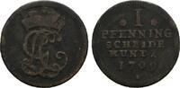Braunschweig-Calenberg-Hannover Cu Pfennig Georg Ludwig 1698-1714 -