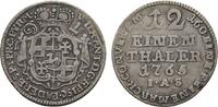 Paderborn, Bistum 1/12 Taler Wilhelm Anton von Asseburg 1763-1782 -