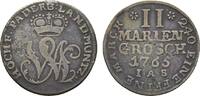 Paderborn, Bistum 2 Mariengroschen Wilhelm Anton von Asseburg 1763-1782 -