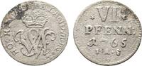 Paderborn, Bistum 6 Pfennig Wilhelm Anton von Asseburg 1763-1782 -