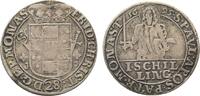 Münster, Bistum 1/28 Taler (Schilling) Friedrich Christian von Plettenberg 1688-1706 -