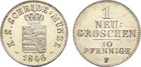 Sachsen-Albertinische Linie Neugroschen Friedrich August II. 1836-1854 -