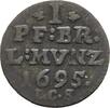 Brandenburg-Preußen Einseitiger Pfennig Friedrich III. 1688-1701 -