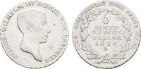Brandenburg-Preußen 1/6 Taler Friedrich Wilhelm III. 1797-1840 -