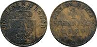 Brandenburg-Preußen Cu 4 Pfennig Friedrich Wilhelm IV. 1840-1861 -