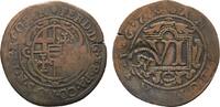 Paderborn, Bistum Cu 6 Pfennig Ferdinand II. von Fürstenberg 1661-1683 -