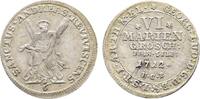 Braunschweig-Calenberg-Hannover Ausbeute 6 Mariengroschen Georg Ludwig 1698-1714 -