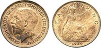 Großbritannien Farthing 1936 George V. 1910-1936 SUP