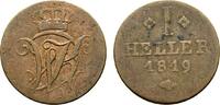 Hessen-Kassel Cu Heller Wilhelm I. 1803-1821 -