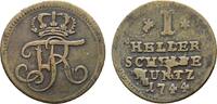Hessen-Kassel Cu Heller Friedrich I. 1730-1751 -