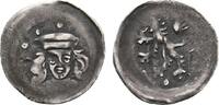 Pfalz-Oberpfalz Pfennig nach Würzburger Schlag Ruprecht II. oder Ruprecht III. 1395-1407 -
