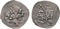 Pfalz-Oberpfalz Pfennig auf Regensburger Schlag Rupert I. 1350-1390 -
