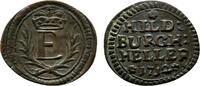 Sachsen-Hildburghausen Cu Heller Ernst 1680-1715 -