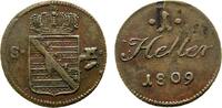 Sachsen-Hildburghausen Cu Heller Friedrich 1784-1826 -