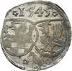Henneberg, Grafschaft Einseitiger 3 Heller Wilhelm V. 1495-1559 -