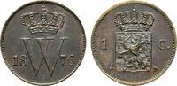 Cent 1876 Niederlande-Königreich Wilhelm III. 1849-1890 Stempelglanz